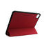 Crong FlexFolio – iPad Air 11” (2026-2024) / iPad Air 10.9” (5-4 kartos) / iPad Pro 11" (2022-2021) dėklas su Apple Pencil laikikliu (raudonas)