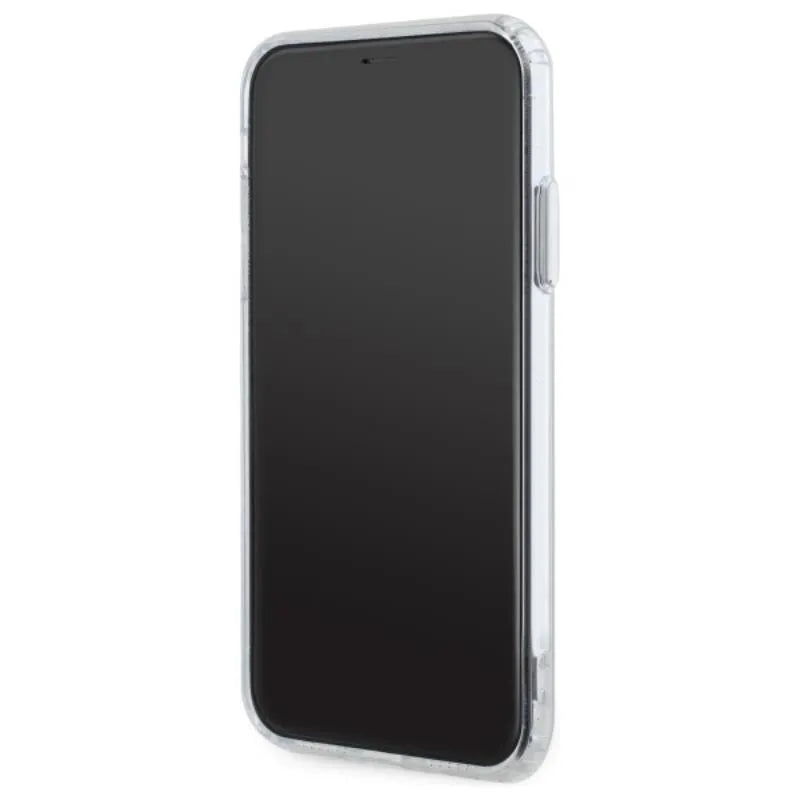 Karl Lagerfeld IML Metal Choupette Head MagSafe – Dėklas iPhone 11 (Baltas)