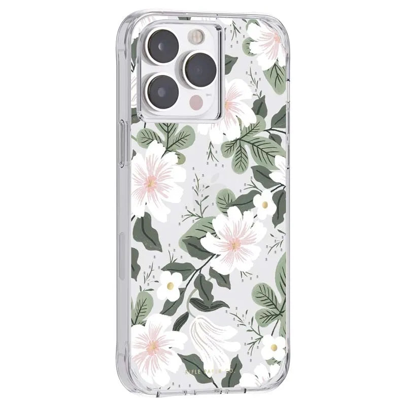 Rifle Paper Clear – dėklas, skirtas iPhone 14 Pro Max (Willow)