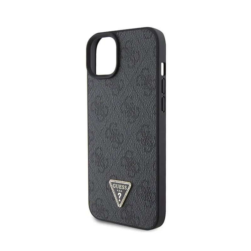 Guess Crossbody 4G Metal Logo – dėklas iPhone 15 (juodas)