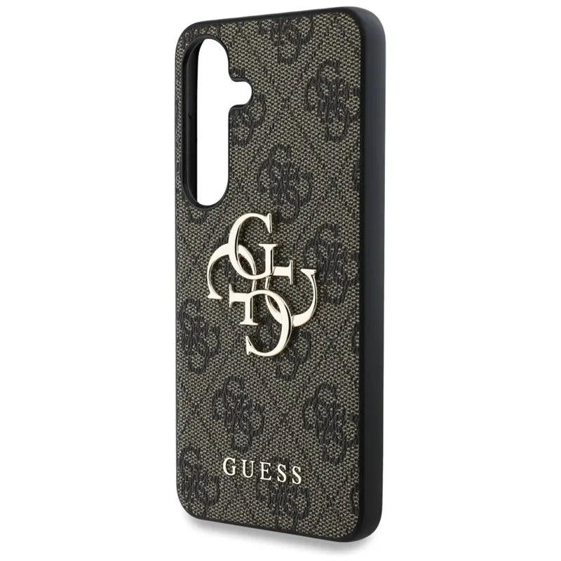 Guess Big 4G Logo Classic Logo – dėklas Samsung Galaxy S25+ (rudas)