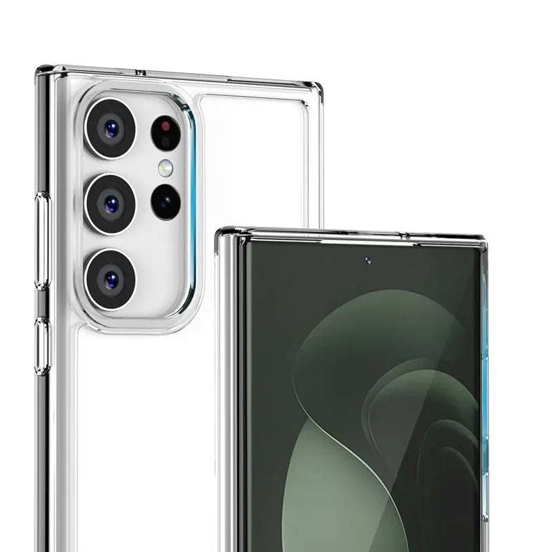 Crong Crystal Shield Cover – dėklas Samsung Galaxy S23 Ultra (skaidrus)