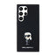 Karl Lagerfeld Silicone Ikonik Metal Pin – dėklas Samsung Galaxy S24 Ultra (juodas)