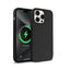 Crong Color Cover Magnetic – iPhone 15 Pro Max MagSafe dėklas (juodas)