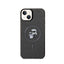 Karl Lagerfeld Karl & Choupette Glitter Magsafe - Dėklas iPhone 15 (juodas)