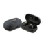 Guess 4G Metal Logo – TWS ENC Bluetooth ausinės + įkrovimo dėklas (juodos)
