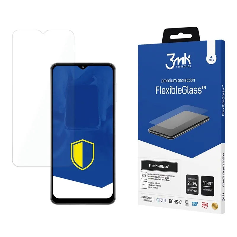 3mk FlexibleGlass – hibridinis stiklas Samsung Galaxy A22 5G telefonui
