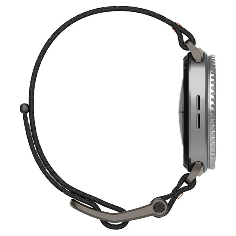 Spigen DuraPro Flex – dirželis Samsung Galaxy Watch 8 / 8 Classic 40 / 44 / 46 mm (juodas)