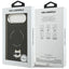 Karl Lagerfeld Choupette Pin MagSafe – dėklas iPhone Air (juodas)