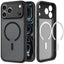 Spigen Ultra Hybrid Mag MagSafe – dėklas, skirtas iPhone 18 Pro / 17 Pro (Frost Black)