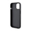 Karl Lagerfeld Gripstand Saffiano Choupette Pins – dėklas iPhone 15 telefonui (juodas)