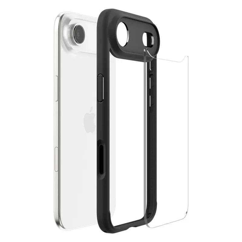 Spigen Ultra Hybrid – dėklas iPhone Air (matinis juodas)