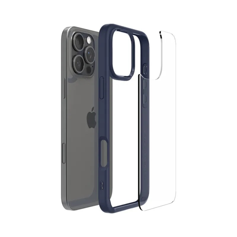 Spigen Ultra Hybrid – dėklas iPhone 16 Pro Max (tamsiai mėlynas)