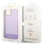 Guess Translucent – dėklas iPhone 14 Plus (violetinis)