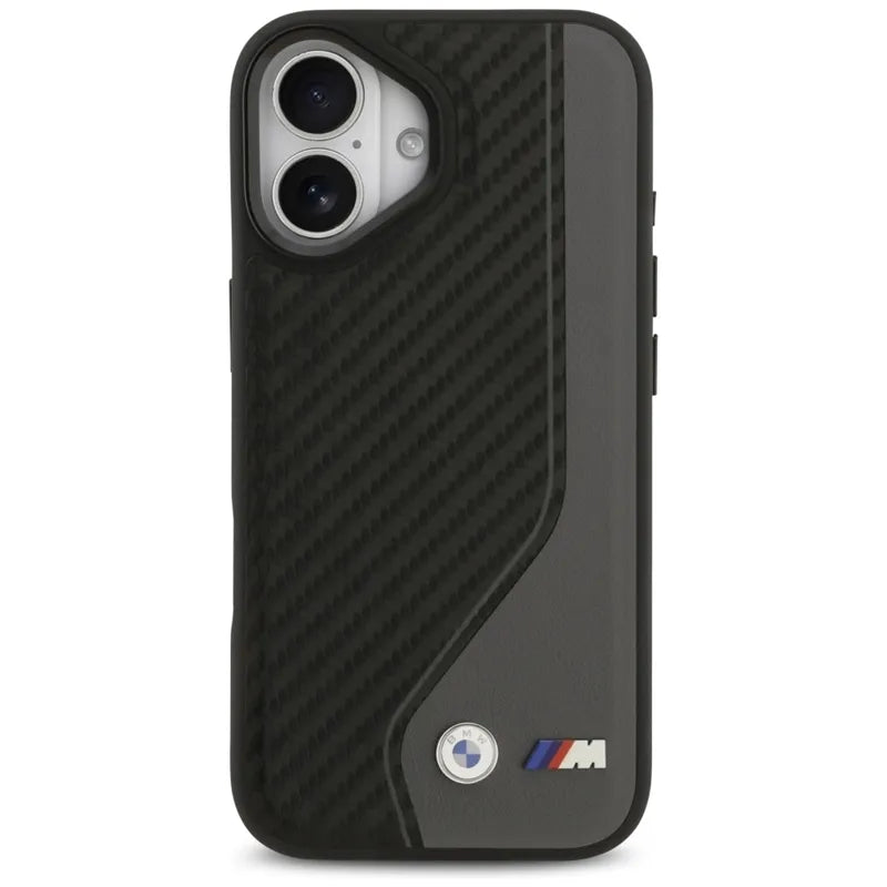 BMW M Carbon Logo MagSafe – Dėklas iPhone 17 (antracito)