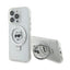 Karl Lagerfeld Ring Stand Choupette Head MagSafe – dėklas iPhone 15 Pro Max (baltas)
