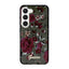 „Guess Flower Collection“ – dėklas „Samsung Galaxy S23+“ (chaki spalvos)