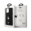 Karl Lagerfeld Gripstand Saffiano Choupette Pins – dėklas iPhone 13 Pro Max telefonui (juodas)