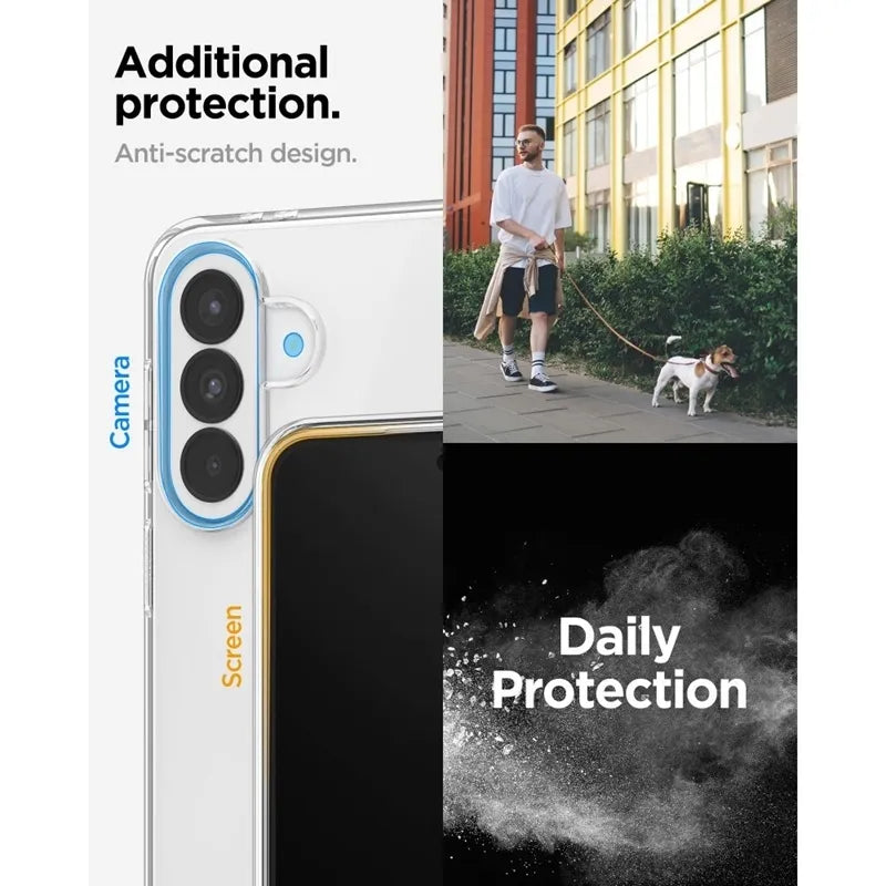Spigen Liquid Crystal – Dėklas Samsung Galaxy A37 5G (skaidrus)