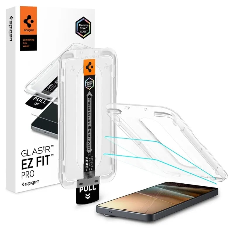 Spigen GLAS.TR EZ Fit Pro AC Anti Reflection 2-pakuotė – Neatspindintis grūdintas stiklas, skirtas Samsung Galaxy S26 Ultra (2 vnt.)