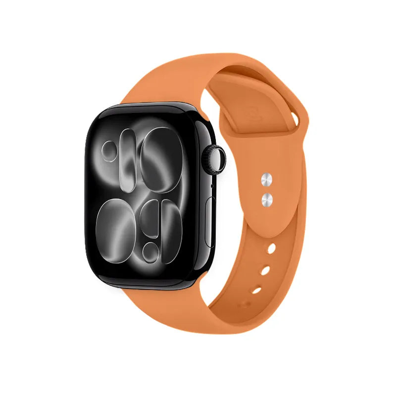 Crong Liquid – Apple Watch apyrankė 38/40/41/42 mm (oranžinė)