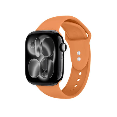 Crong Liquid – Apple Watch apyrankė 38/40/41/42 mm (oranžinė)