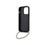 Karl Lagerfeld Saffiano Monogram Chain - Dėklas iPhone 14 Pro (Juodas)