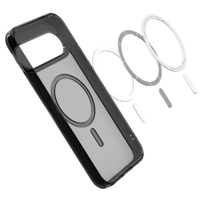 Spigen Ultra Hybrid Mag MagSafe – dėklas Google Pixel 10 Pro XL (Frost Black)