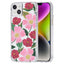 Rifle Paper Clear – auksu dekoruotas dėklas, skirtas iPhone 14 Plus (Rose Garden)