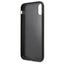 Karl Lagerfeld Saffiano Karl & Choupette Heads – dėklas iPhone Xs / X telefonui (juodas)
