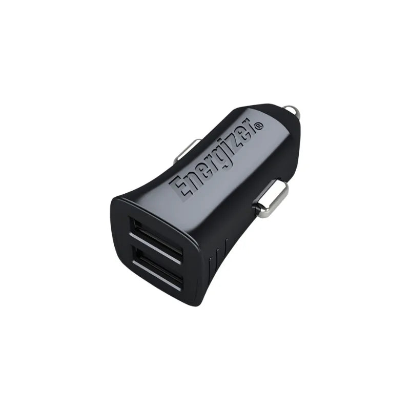 Energizer Classic – Automobilinis įkroviklis 2x USB-A 2,4 A 12 W (juodas)