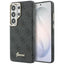 Guess 4G Script MagSafe – Samsung Galaxy S26 Ultra dėklas (juodas)