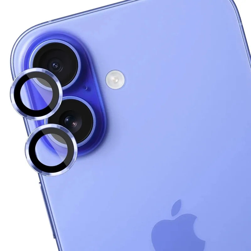 3mk Lens Protection Pro – kameros objektyvo stiklas, skirtas iPhone 17 (šviesiai mėlynas)