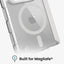 Speck Presidio Perfect Clear MagSafe – iPhone Fold dėklas (skaidrus)