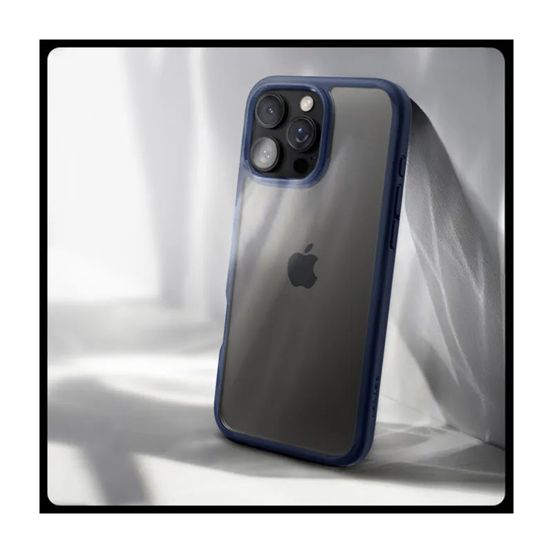Spigen Ultra Hybrid – dėklas iPhone 16 Pro Max (tamsiai mėlynas)