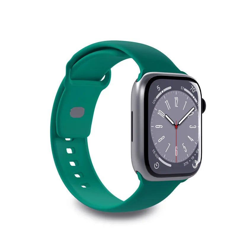 PURO ICON – Elastingas dirželis Apple Watch 44/45/46/49 mm (S/M ir M/L) (Jade)