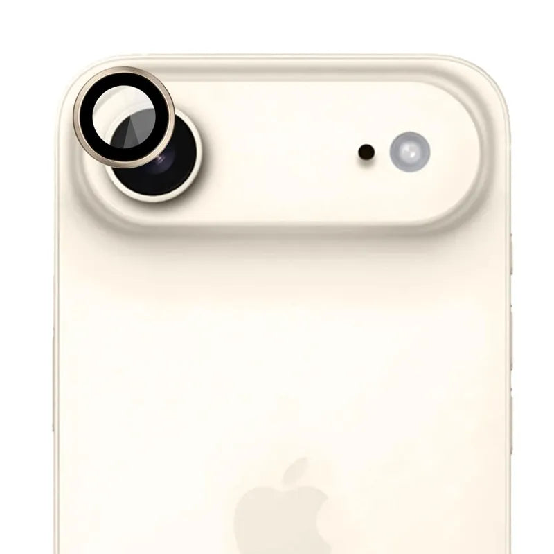 3mk Lens Protection Pro – kameros objektyvo stiklas, skirtas iPhone Air (titano aukso spalvos)