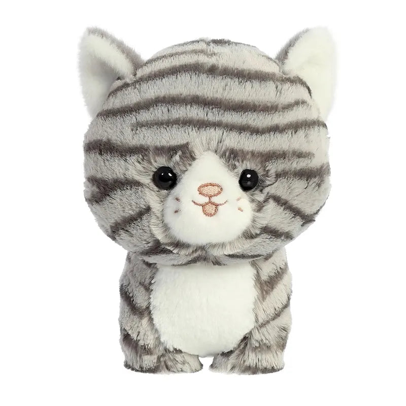 Teddy Pets – pliušinis žaislas / katinas pilkas rainas 17 cm