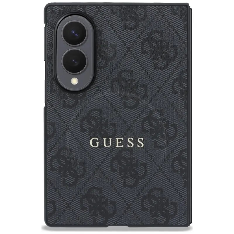 Guess Big 4G Logo Classic Logo dėklas, skirtas Samsung Galaxy Z Fold 8 (juodas)