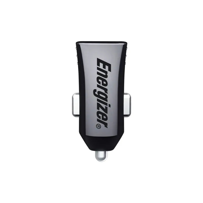 Energizer Classic – Automobilinis įkroviklis 2x USB-A 2,4 A 12 W (juodas)