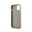 DKNY Wrist Strap Stock Logo – dėklas iPhone 15 / 14 / 13 (smėlio spalvos)