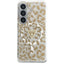 Guess IML Leopard Print Triangle MagSafe – Samsung Galaxy S26 dėklas (rudas)