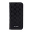 Karl Lagerfeld Booktype Saffiano Monogram – dėklas iPhone 14 Pro (juodas)