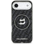 Karl Lagerfeld IML Choupette Head Logo MagSafe – dėklas iPhone Air (juodas)