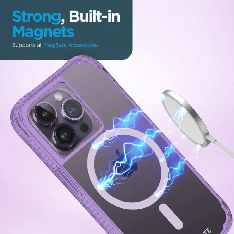 „Case-Mate Tough Plus MagSafe“ dėklas „iPhone 14 Pro“ (La La Lavender)