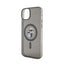 Karl Lagerfeld Karl & Choupette Glitter Magsafe - Dėklas iPhone 15 (juodas)