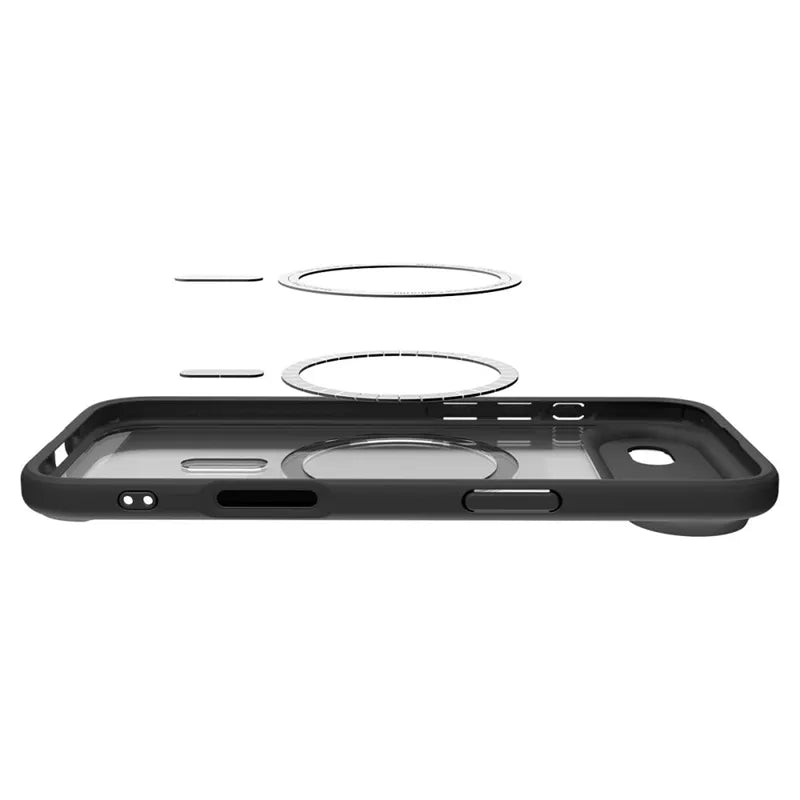 Spigen Ultra Hybrid Mag MagSafe – Dėklas skirtas iPhone Air (Frost Black)