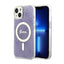 Guess 4G MagSafe – dėklas skirtas iPhone 14 Plus (violetinis)
