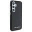 Karl Lagerfeld Saffiano Full Wrapped Elongated Metal Logo MagSafe – dėklas Samsung Galaxy S25+ telefonui (juodas)