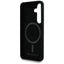 Karl Lagerfeld Silicone Double Heads And Circle MagSafe – dėklas Samsung Galaxy S25 (juodas)